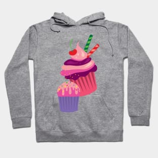 Sweet Little Pink Muffins Hoodie